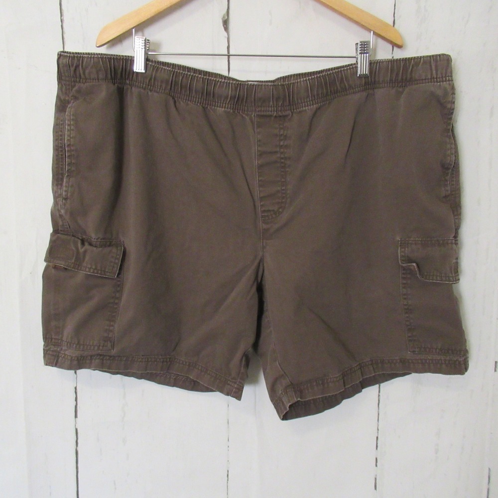 Croft & Barrow Shorts 48 Brown Cargo Hiking Camping Outdoor Gorpcore Granola